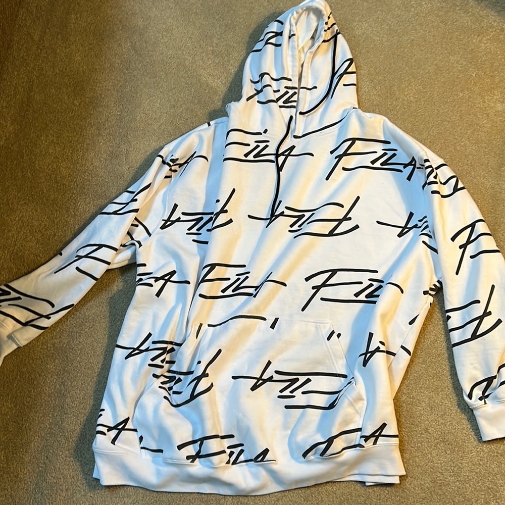 Mens FILA hoodie- gently worn